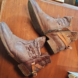 AS 98 Cocoa Brown Boots Size 40